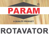 Rotavator manufacturers param agro