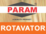 Rotavator param agro industries